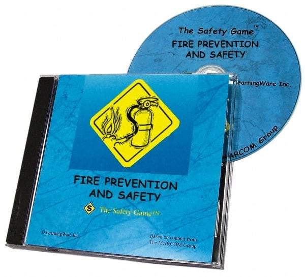 Marcom - Fire Prevention & Safety, Multimedia Training Kit - Computer Game, English - Makers Industrial Supply