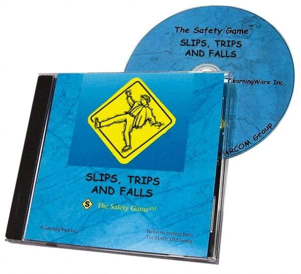 Marcom - Slips, Trips and Falls, Multimedia Training Kit - Computer Game, English - Makers Industrial Supply