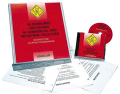 Marcom - Bloodborne Pathogens in Commercial and Industrial Facilities, Multimedia Training Kit - 45 min Run Time CD-ROM, English & Spanish - Makers Industrial Supply