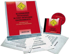 Marcom - Bloodborne Pathogens in First Response Environments, Multimedia Training Kit - 45 min Run Time CD-ROM, English & Spanish - Makers Industrial Supply