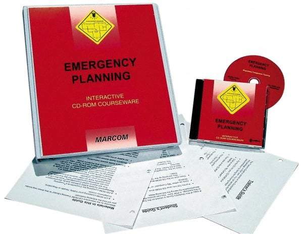 Marcom - Emergency Planning, Multimedia Training Kit - CD-ROM, English - Makers Industrial Supply