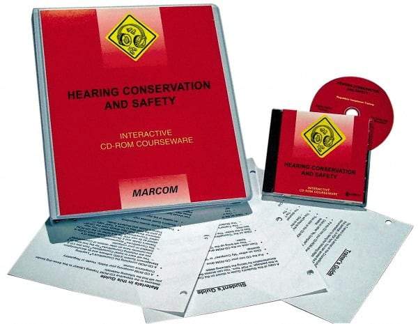 Marcom - Hearing Conservation and Safety, Multimedia Training Kit - 45 min Run Time CD-ROM, English & Spanish - Makers Industrial Supply