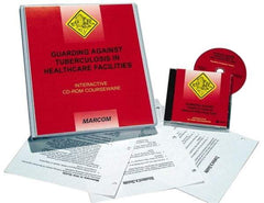 Marcom - Guarding Against Tuberculosis in Healthcare Facilities, Multimedia Training Kit - 45 min Run Time CD-ROM, English & Spanish - Makers Industrial Supply