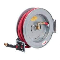 PRO-SOURCE - 35' Spring Retractable Hose Reel - 300 psi, Hose Included - Makers Industrial Supply