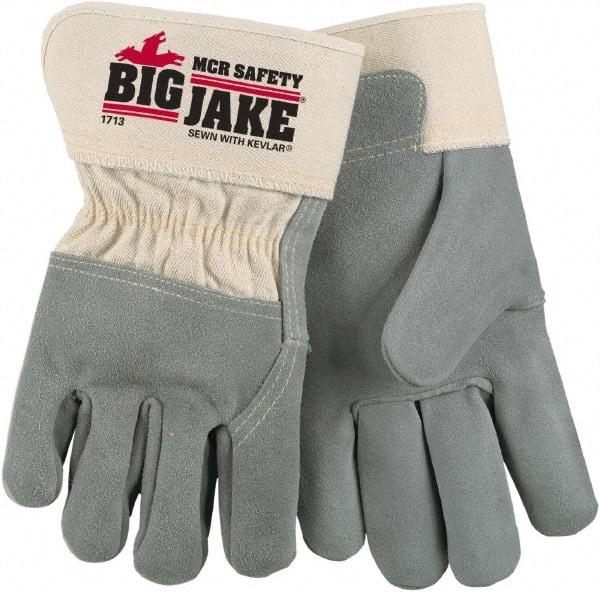 MCR Safety - Size L (9) Leather Work Gloves - Uncoated, Paired - Makers Industrial Supply