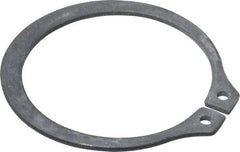 Value Collection - 1.232" Groove Diam, 1-5/16" Shaft Diam, Phosphate Spring Steel, Snap External Retaining Rings - 0.056" Groove Width, 0.05" Ring Thickness - Makers Industrial Supply