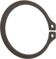 Value Collection - 1.35" Groove Diam, 1-7/16" Shaft Diam, Phosphate Spring Steel, Snap External Retaining Rings - 0.056" Groove Width, 0.05" Ring Thickness - Makers Industrial Supply