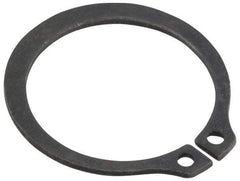 Value Collection - 1.65" Groove Diam, 1-3/4" Shaft Diam, Phosphate Spring Steel, Snap External Retaining Rings - 0.068" Groove Width, 0.062" Ring Thickness - Makers Industrial Supply