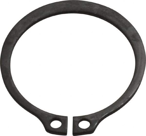 Value Collection - 1.468" Groove Diam, 1-9/16" Shaft Diam, Phosphate Spring Steel, Snap External Retaining Rings - 0.068" Groove Width, 0.062" Ring Thickness - Makers Industrial Supply