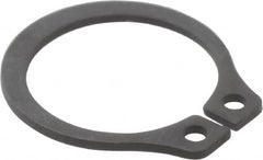 Value Collection - 0.382" Groove Diam, 13/32" Shaft Diam, Phosphate Spring Steel, Snap External Retaining Rings - 0.029" Groove Width, 0.025" Ring Thickness - Makers Industrial Supply