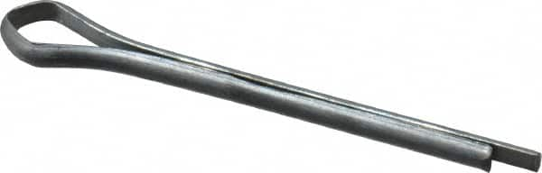 Value Collection - 1/16" Diam x 3/4" Long Extended Prong Cotter Pin - Grade 2, Zinc-Plated, Steel - Makers Industrial Supply