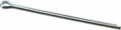 Value Collection - 1/8" Diam x 2-1/2" Long Extended Prong Cotter Pin - Grade 2, Zinc-Plated, Steel - Makers Industrial Supply