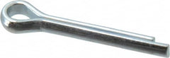 Value Collection - 5/32" Diam x 1" Long Extended Prong Cotter Pin - Grade 2, Zinc-Plated, Steel - Makers Industrial Supply