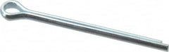 Value Collection - 5/32" Diam x 2" Long Extended Prong Cotter Pin - Grade 2, Zinc-Plated, Steel - Makers Industrial Supply