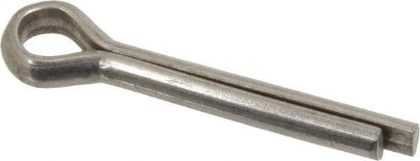 Value Collection - 1/4" Diam x 1-1/2" Long Extended Prong Cotter Pin - Grade 2, Zinc-Plated, Steel - Makers Industrial Supply