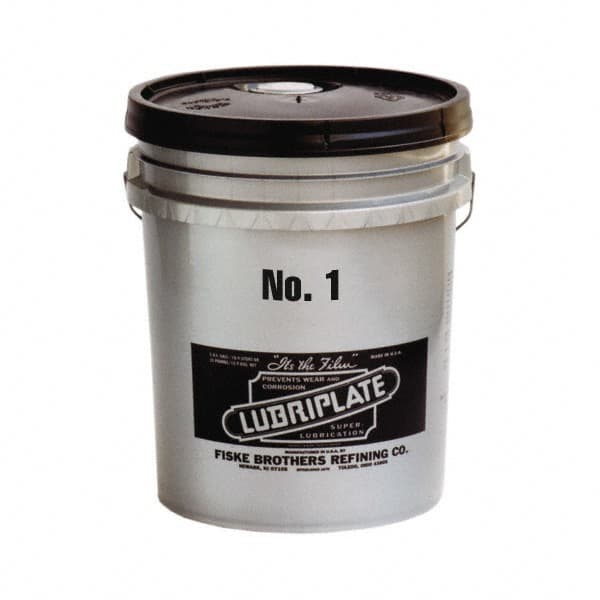 Lubriplate - 5 Gal Pail Mineral Multi-Purpose Oil - SAE 10W, ISO 22, 115 SUS at 100°F - Makers Industrial Supply