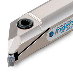 Indexable Grooving Toolholder:  TGIUR19-3,  0.0950″ Max Groove Width 0.1100″ Max Depth,  Uses TD 3 & TS 3 Inserts,  Through Coolant