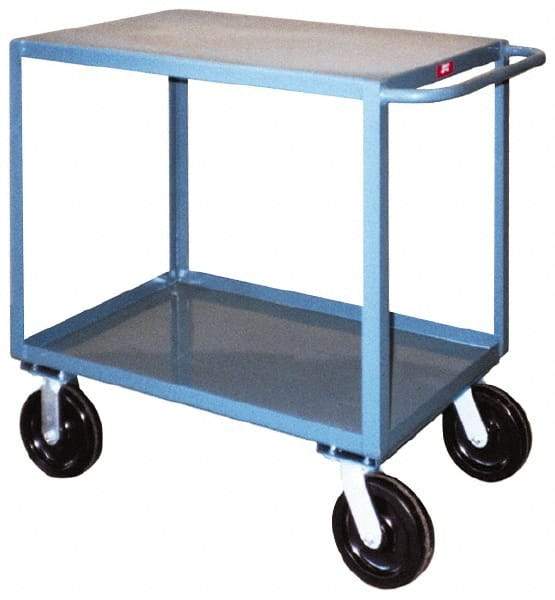 Jamco - 4,800 Lb Capacity, 36" Wide x 48" Long x 38" High Heavy Duty Service Cart - 2 Shelf, Steel - Makers Industrial Supply