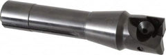 Value Collection - 1-1/4" Cut Diam, 0.656" Max Depth of Cut, 5-37/64" OAL, Indexable Square Shoulder End Mill - TPC 32..., TPG 32., TPU 32. Inserts, R8 - Makers Industrial Supply