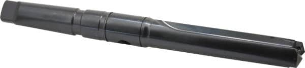 Allied Machine and Engineering - Series 2.5, 1-3/16 to 1-3/8" Diam, 4MT Taper Shank, Straight Flute Spade Drill - 5-3/8" Max Depth, 8-37/64" Body Length, 13-1/16" OAL, Intermediate Length, Through Coolant - Makers Industrial Supply