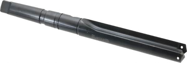 Allied Machine and Engineering - Series 3, 1-13/32 to 1-7/8" Diam, 4MT Taper Shank, Straight Flute Spade Drill - 6-1/2" Max Depth, 9-7/8" Body Length, 14-5/16" OAL, Intermediate Length, Through Coolant - Makers Industrial Supply