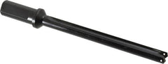 Allied Machine and Engineering - Series 1, 45/64 to 15/16" Diam, 1" Diam Straight Shank with Flange, Straight Flute Spade Drill - 6-5/8" Max Depth, 8-15/64" Body Length, 10-3/8" OAL, Standard Length, Through Coolant - Makers Industrial Supply