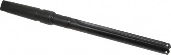 Allied Machine and Engineering - Series 2, 31/32 to 1-3/8" Diam, 4MT Taper Shank, Straight Flute Spade Drill - 7-3/8" Max Depth, 10-19/64" Body Length, 14-25/32" OAL, Standard Length, Through Coolant - Makers Industrial Supply