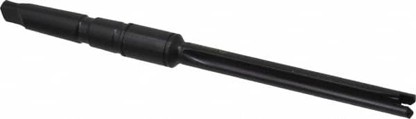 Allied Machine and Engineering - Series 0, 33/64 to 11/16" Diam, 2MT Taper Shank, Straight Flute Spade Drill - 4-1/2" Max Depth, 6-49/64" Body Length, 9-19/32" OAL, Extended Length, Through Coolant - Makers Industrial Supply