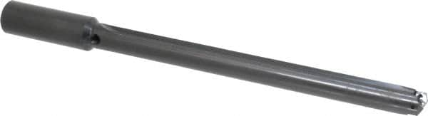 Allied Machine and Engineering - Series 2, 31/32 to 1-3/8" Diam, 1-1/4" Diam Straight Shank, Straight Flute Spade Drill - 11-3/8" Max Depth, 12-41/64" Body Length, 16" OAL, Extended Length, Through Coolant - Makers Industrial Supply