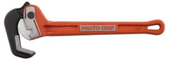 Proto - 14" Cast Iron & Steel Straight Pipe Wrench - 2" Pipe Capacity - Makers Industrial Supply