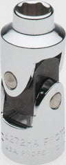 Proto - 5/16", 3/8" Drive, Standard Hand Socket - 6 Points, 1-3/4" OAL, Alloy Steel, Chrome Finish - Makers Industrial Supply