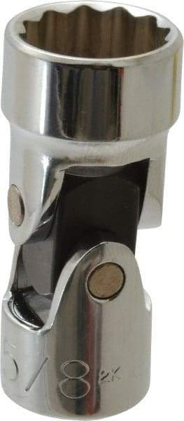 Proto - 5/8", 3/8" Drive, Standard Hand Socket - 12 Points, 1-27/32" OAL, Alloy Steel, Chrome Finish - Makers Industrial Supply