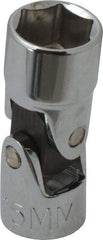 Proto - 3/8" Drive, Standard Hand Socket - 6 Points, 2" OAL, Alloy Steel, Chrome Finish - Makers Industrial Supply