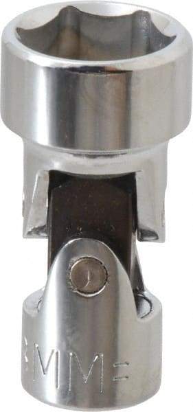 Proto - 3/8" Drive, Standard Hand Socket - 6 Points, 2" OAL, Alloy Steel, Chrome Finish - Makers Industrial Supply