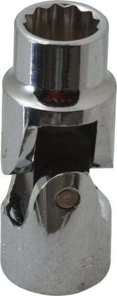 Proto - 9/16", 1/2" Drive, Standard Hand Socket - 12 Points, 2-15/32" OAL, Alloy Steel, Chrome Finish - Makers Industrial Supply