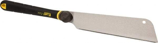 Stanley - 9" Steel Blade Single Edge Pull Saw - Ergonomic Glass-Filled Nylon, ABS, TPE Handle with Cushion Grip, 23-1/2" OAL - Makers Industrial Supply