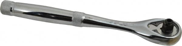 Proto - 3/8" Drive Pear Head Aerospace Ratchet - Chrome Finish, 8-1/2" OAL, 45 Gear Teeth, Standard Head - Makers Industrial Supply