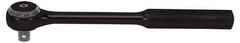 Proto - 1/2" Drive Round Head Standard Ratchet - Black Oxide Finish, 9-3/8" OAL, 72 Gear Teeth, Standard Head - Makers Industrial Supply