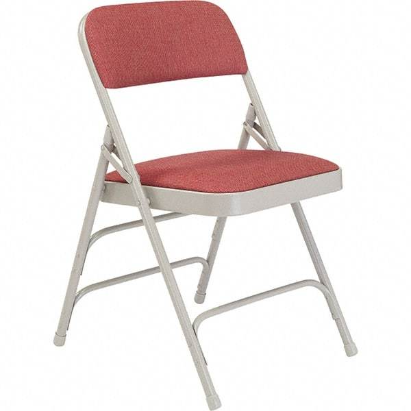 NPS - Folding Chairs Pad Type: Folding Chair w/Fabric Padded Seat Material: Steel - Makers Industrial Supply