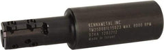 Kennametal - 0.81" Cut Diam, 1-1/2" Max Depth of Cut, 1" Shank Diam, Internal/External Indexable Thread Mill - Insert Style TM25.., 3 Inserts, Toolholder Style TM, 3.9" OAL - Makers Industrial Supply