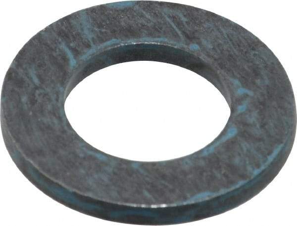 Metric Blue - M16 Screw, Alloy Steel Standard Flat Washer - 17.52mm ID x 32mm OD, 3.1mm Thick, Plain Finish - Makers Industrial Supply