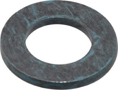 Metric Blue - M16 Screw, Alloy Steel Standard Flat Washer - 17.52mm ID x 32mm OD, 3.1mm Thick, Plain Finish - Makers Industrial Supply