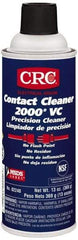 CRC - 13 Ounce Aerosol Contact Cleaner - 30,800 Volt Dielectric Strength, Nonflammable, Food Grade, Plastic Safe - Makers Industrial Supply