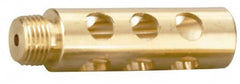 Coilhose Pneumatics - Blow Gun Safety Booster Nozzle - 1/8 NPSM, 1-1/2" Hose Length - Makers Industrial Supply