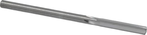 Hertel - 0.142" Solid Carbide 4 Flute Chucking Reamer - Straight Flute, 0.142" Straight Shank, 3/4" Flute Length, 2-1/2" OAL - Makers Industrial Supply