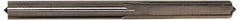 Hertel - 29/64" Solid Carbide 6 Flute Chucking Reamer - Straight Flute, 29/64" Straight Shank, 1-3/8" Flute Length, 4" OAL - Makers Industrial Supply