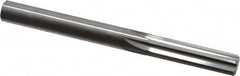 Hertel - 21/64" Solid Carbide 6 Flute Chucking Reamer - Straight Flute, Straight Shank, 1-1/4" Flute Length, 3-1/2" OAL - Makers Industrial Supply