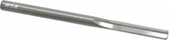 Hertel - #14 Solid Carbide 4 Flute Chucking Reamer - Straight Flute, Straight Shank, 7/8" Flute Length, 2-3/4" OAL - Makers Industrial Supply