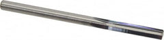 Hertel - 4.5mm Solid Carbide 4 Flute Chucking Reamer - Straight Flute, Straight Shank, 7/8" Flute Length, 2-3/4" OAL - Makers Industrial Supply