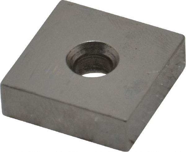 Mitutoyo - 0.3" Square Steel Gage Block - Accuracy Grade 0, Includes Certificate of Inspection - Makers Industrial Supply